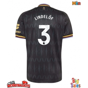 Aston Villa Victor Lindelof #3 Replica Away Stadium Shirt 2026-27 Short Sleeve